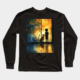 Calvin and Hobbes Lessons Long Sleeve T-Shirt